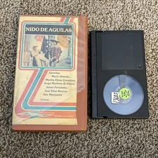 NIDO DE AGUILAS BETAMAX BETA MARIO ALMADA RARE MEXICAN MADERA CINEVIDEO
