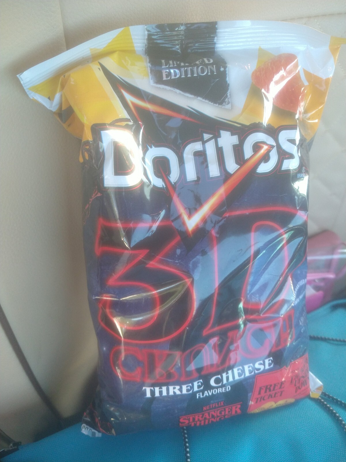 NEW Stranger Things Doritos 3D CRUNCH Three Grelly USA