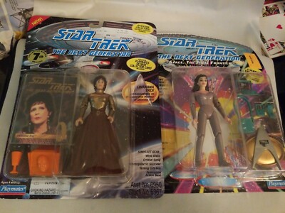 2- Star Trek The Next Generation Troi And Lwaxana Troi Figurines | eBay