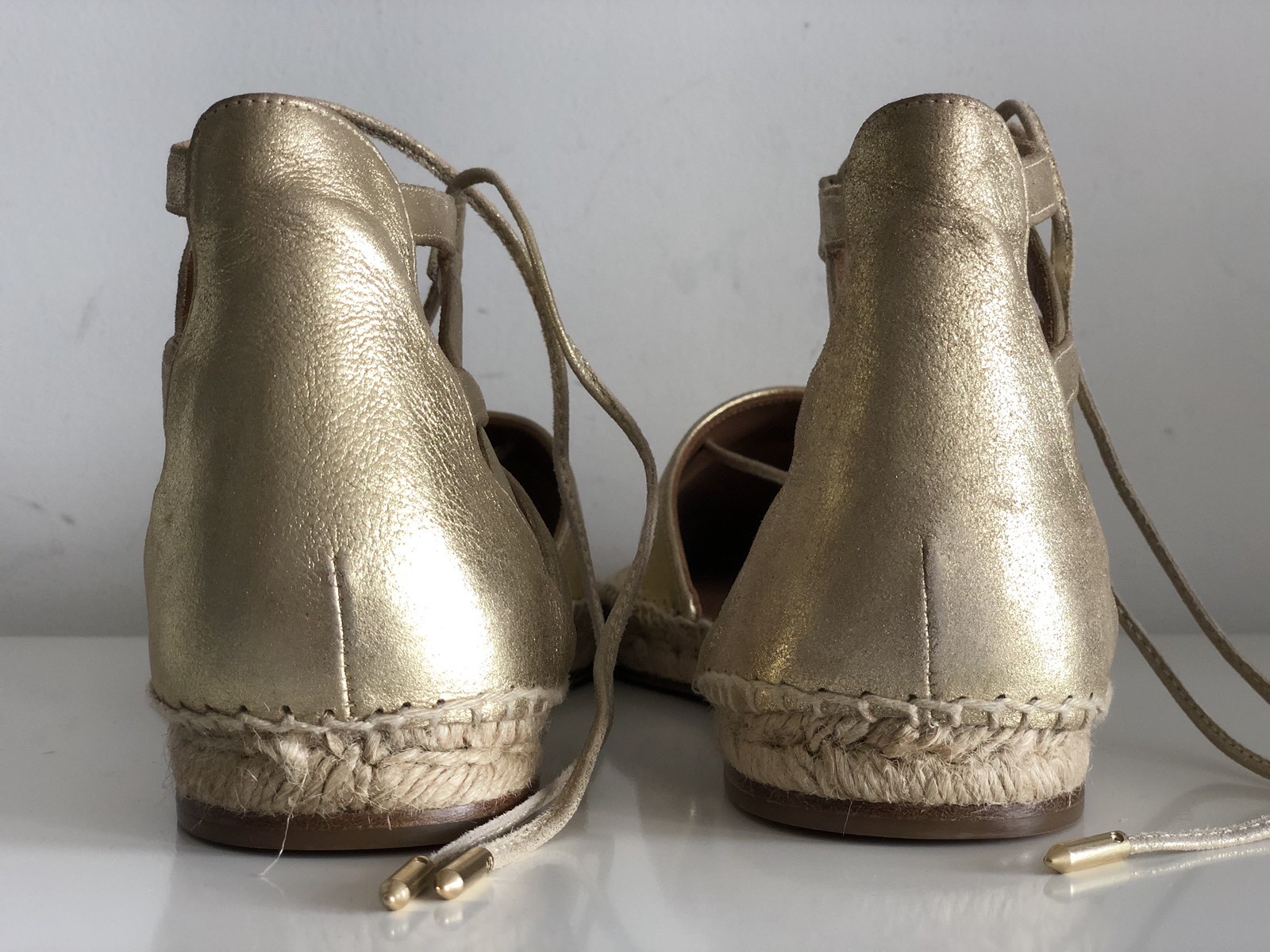 AQUAZZURA BELGRAVIA LIGHT GOLD SANDALS, ESPADRILLES SANDALS, GOLD SIZE 42 19bbdc AQUAZZURA BELGRAVIA LIGHT GOLD SANDALS, ESPADRILLES SANDALS, GOLD SIZE 42 19bbdc