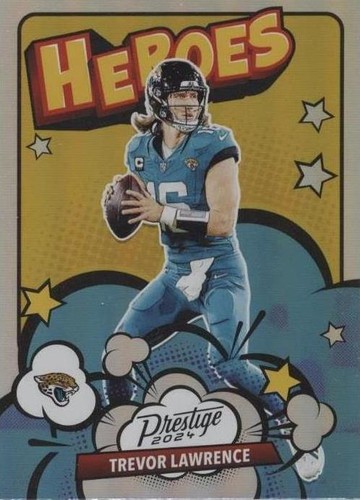 2024 Panini Select #98 Trevor Lawrence Red & Blue Prizm Shock | eBay