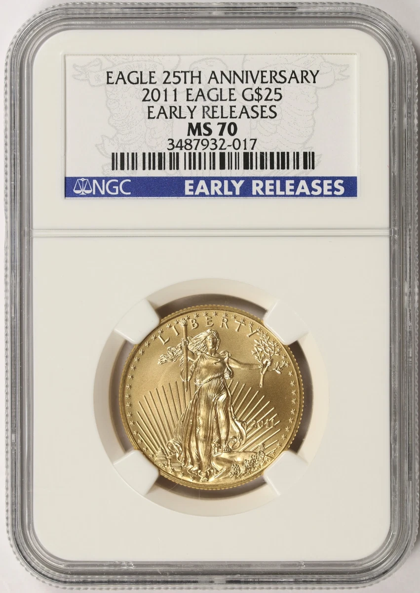 American Eagle MS 70 Graded 2011 Gold Bullion Coins for sale | eBay