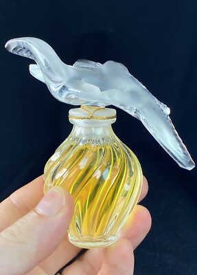 SCHÖNER PARFÜMFLAKON DUMMY LALIQUE CRYSTAL L'AIR DU TEMPS NINA RICCI DUMMY 10CM