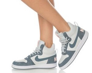 nike court borough trainers ladies white