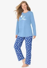 DREAMS & CO PAJAMA SET, SIZE 1X 22/24, (ID#1507300-668)