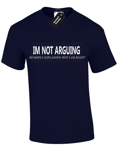 Im Not Arguing Amusing Geek Simply Explaining Why Unisex T-Shirt - Picture 7 of 9