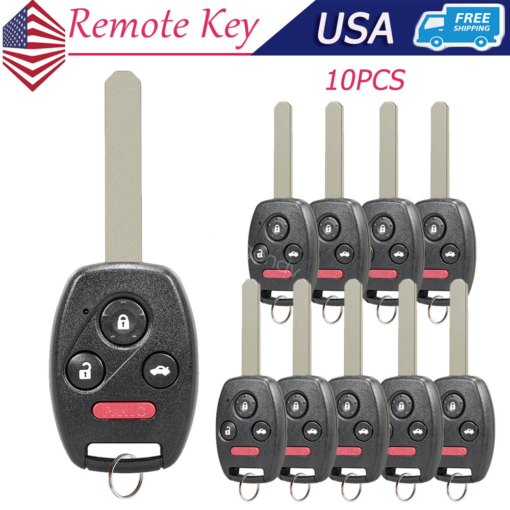 2 For 08 2009 2010 2011 2012 Honda Accord Coupe Non OEM Keyless Remote Key Fob - Foto 7