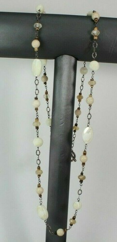 SILPADA MOTHER OF PEARL RHINESTONE BEAD 