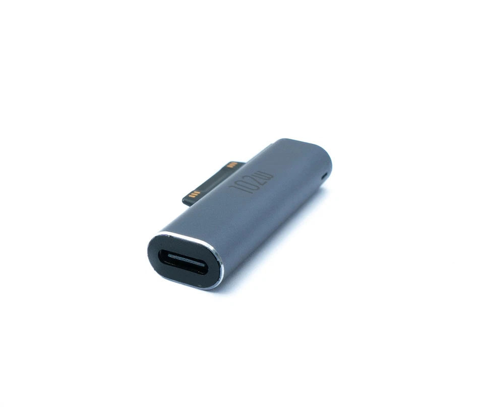 SYSTEM-S USB 3.1 Adapter Typ C Buchse für Microsoft Surface Pro 7 8 5 4 3 Go - Bild 3 von 4