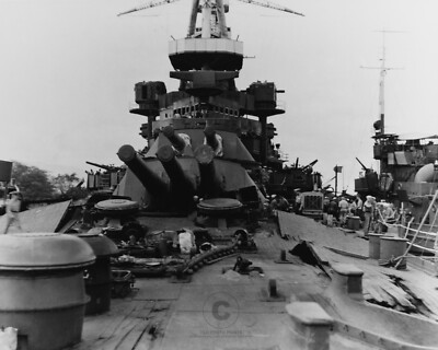 USS Nevada BB-36 Battleship Photo 1941 Pearl Harbor Attack 8x10 Navy Ship Print