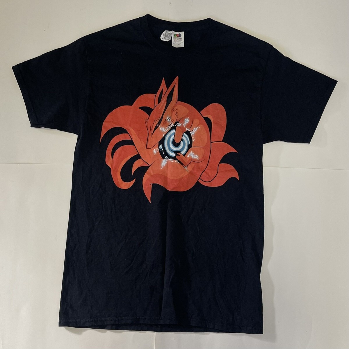Vintage Naruto Tee T Shirt Men's M Shippuden Anime Kurama Nine