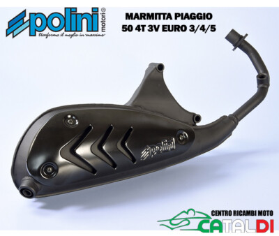 190.0079 MARMITTA POLINI SCOOTER PIAGGIO LIBERTY 50 4T IGET 3V Ie E3 - Foto 7