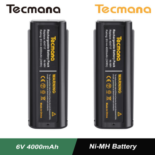2 pièces batterie 4Ah 6V Ni-MH pour Paslode 404400 404717 900400 IM50 IM350 IM65 IM250 - Photo 1/7