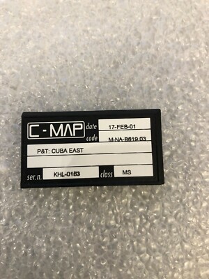 C - Map Charts P&T CUBA EAST - C- Card Charts Karte Raymarine - M-NA-B619.03