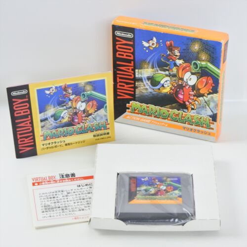 MARIO CLASH Virtual Boy Nintendo 2152 vb - Picture 1 of 12