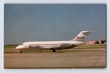 Postcard Republic Airlines Airplane DC-9-15 McDonnell Douglas 1980s Unposted