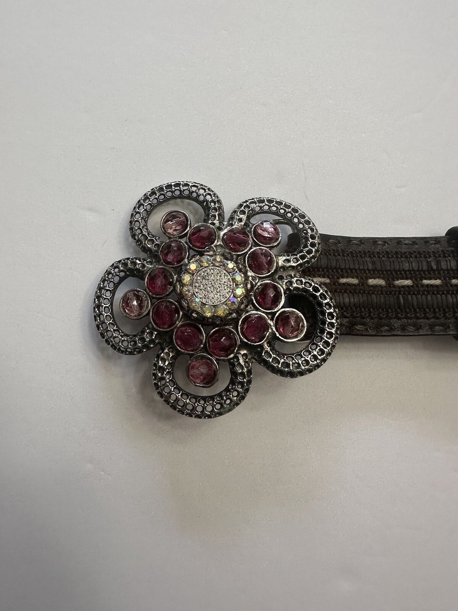 Viviane Guenoun Belt & Interchangeable Ornate Belt Buckle  display picture 2