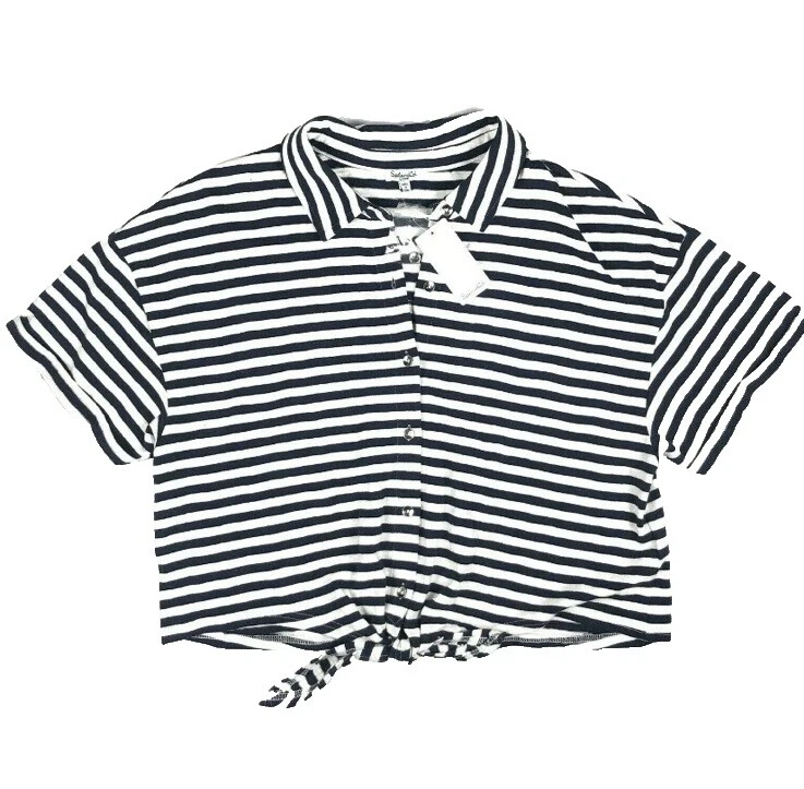 Camisetas a rayas de algodón Splendid para Mujeres