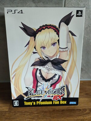 PS4 Japan BLADE ARCUS aus Shining EX Tony's Premium Fan BOX siehe Beschreibung 