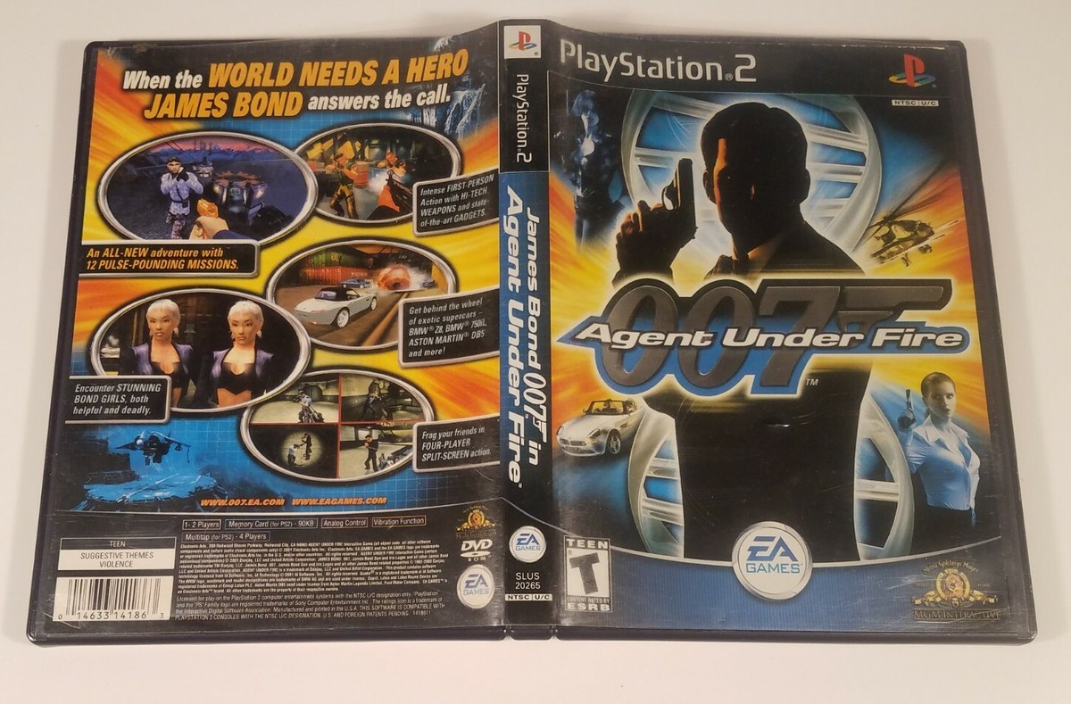 007: Agent Under Fire - PlayStation 2 / PS2 Game - Complete