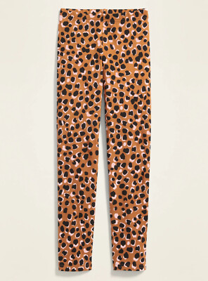 Old Navy Kid Girls Dots Animal Print Built-In Tough Leggings Size XS
