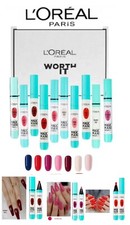 L'OREAL LOTTO DA  100 PEZZI  Smalti UNGHIA penna  retouch&go LINEA COMPLETA