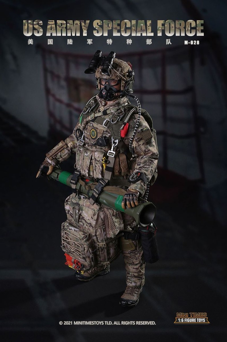 1/6　12インチ　US ARMY SPECIAL FORCE Mini Times Toys US ARMY Special Forces 1/6 Scale Male