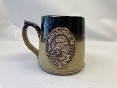 Samuel Whitbread Strong Ale Mug Cup Stoneware USA Brown Color NWOT New
