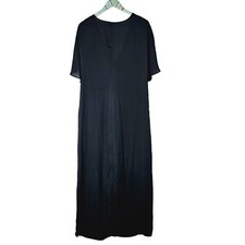 Show Me Your Mumu RARE ALL BLACK Get Twisted Front Knot Dress, NWOT, Sz 12