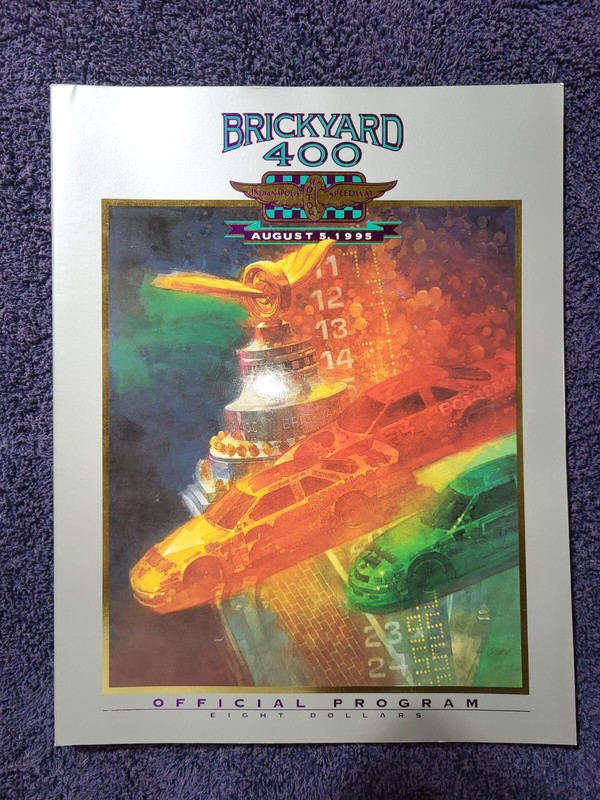 1995 BRICKYARD 400 INDIANAPOLIS MOTOR SPEEDWAY PROGRAM