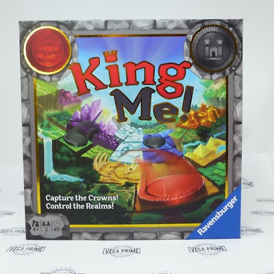 Ravensburger King Me Strategy Board Game - Capture the Crowns 