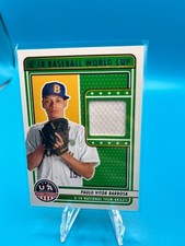 2023 Panini Stars & Stripes Baseball Paulo Vitor Barbosa GU Relic Brazil
