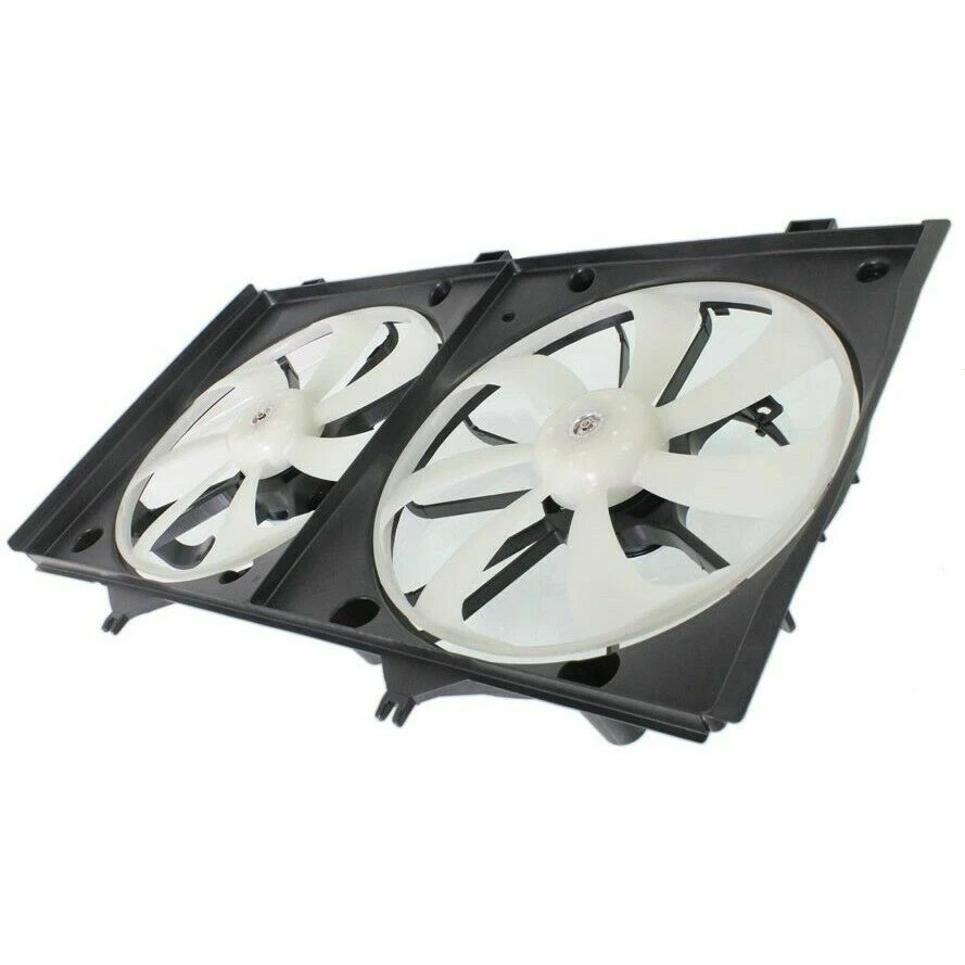 NUEVO ventilador doble condensador radiador TO3115151 para Toyota Camry 2007-2010 Foto 4 de 4
