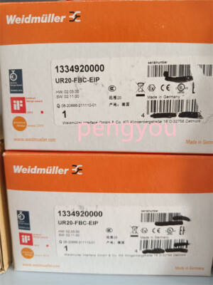 UR20-FBC-EIP 1334920000 Weidmüller Brand New  Fast shipping (FedEx/DHL)