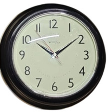 Image of Acctim Clara Analogue Wall Clock Quartz Round Wall Clock