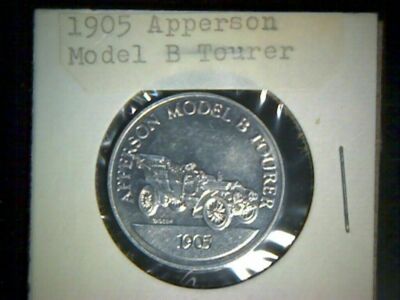 Sunoco Antique Car Coin Series 1 1905 Apperson Model B Tourer Ebay