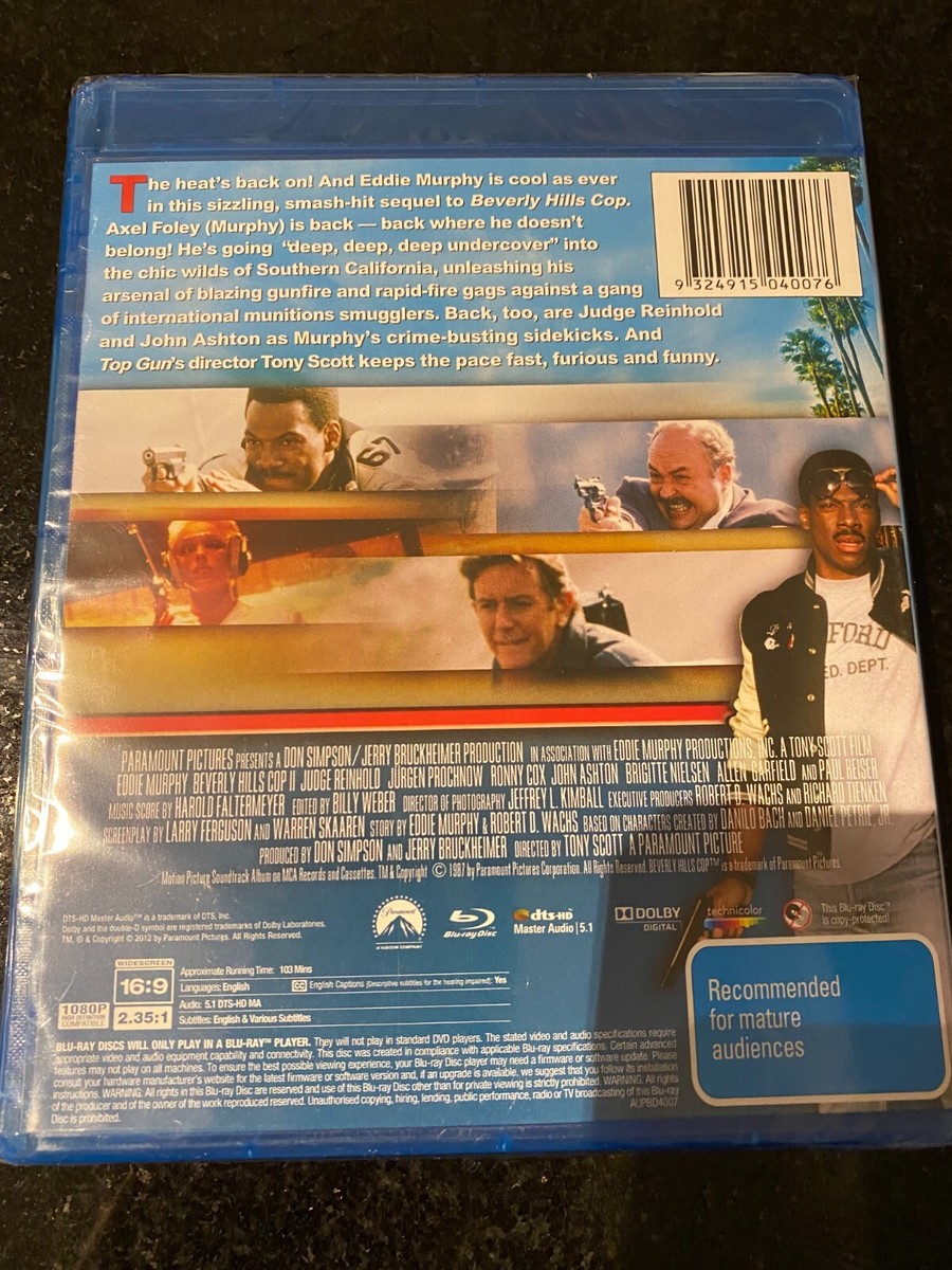 Beverly Hills Cop II (Blu-ray, 1987) for sale online | eBay