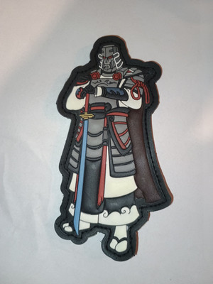 Megatron Samurai Mix Up PVC Morale Patch Klett 
