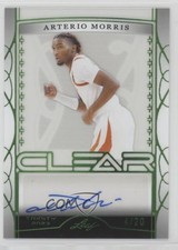 2022-23 Leaf Trinity Clear Holo Green 4/20 Arterio Morris #CA-AM2 Auto 1j4c