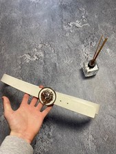 versace versus lion belt leather vintage