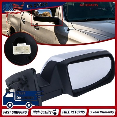 Right Power Mirror W/Heated&Signal&Puddle Light Fits Toyota Sequoia Tundra 07-13