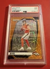 2024 Prizm Bo Nix #309 Orange Lazer Psa 9 Color Match