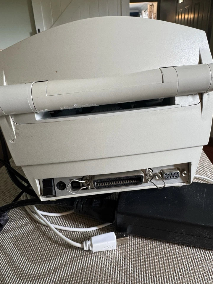 Zebra LP2844 UPS Direct Thermal Shipping Label Printer USB Serial Parallel - Image 3 of 4