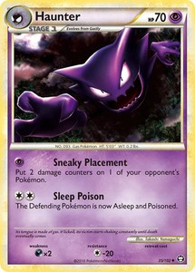 Haunter 35/102 Triumphant Pokemon Card LP