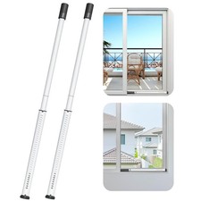 Adjustable Security Bar 2 Pack 2050 Inch Sliding Patio Door Window Stopper