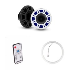Kicker 48KMXL8 8" LED Horn-Loaded Marine Speakers  47KLSR8 8-Inch LED Spacer...