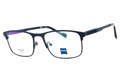 ZEISS ZS25161-403-53 Eyeglasses Frame Size 53mm 18mm 145mm BLUE Men 886895688048
