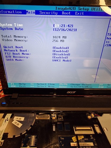 Acer Aspire 5551 Amd Athlon II 2.1GHz 15,6" Laptop For Parts Read Description - Picture 3 of 17