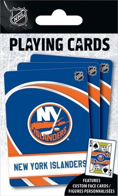 MasterPieces - New York Islanders Playing Cards - 54 Card Deck