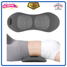 Non Rechargeable Lower Back Massager with Heat Vibration Lumbar Support